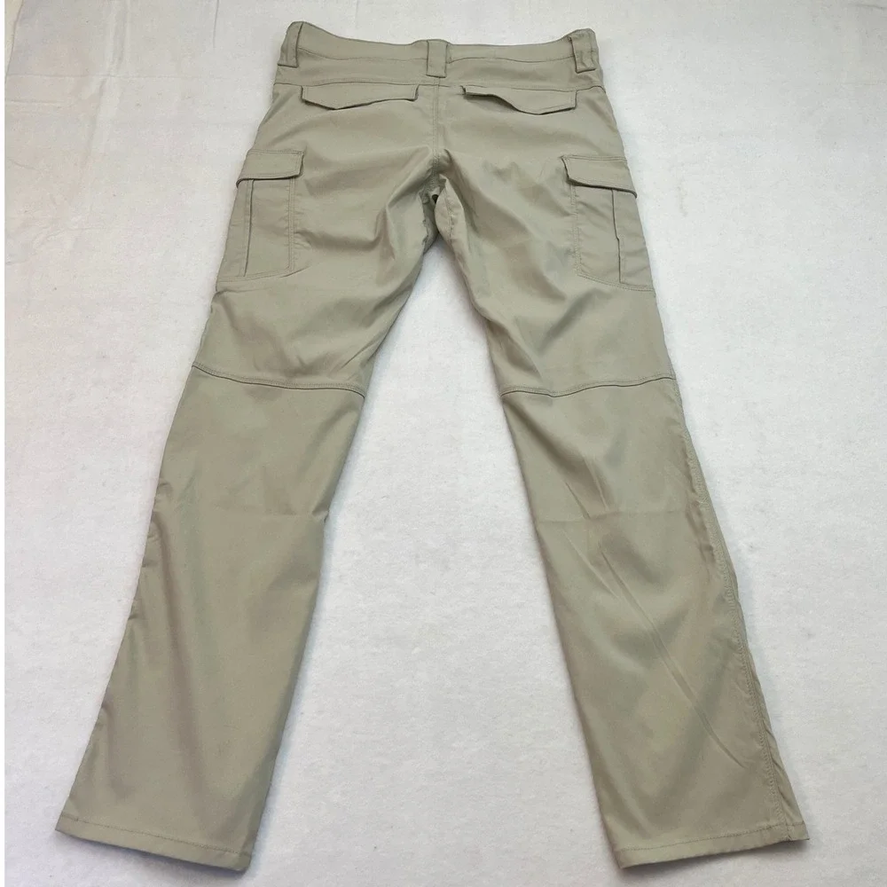 TRYBE Tactical Cargo‎ Pants Mens 36x34 Tan Stretch EDC Pockets Outdoor Utility